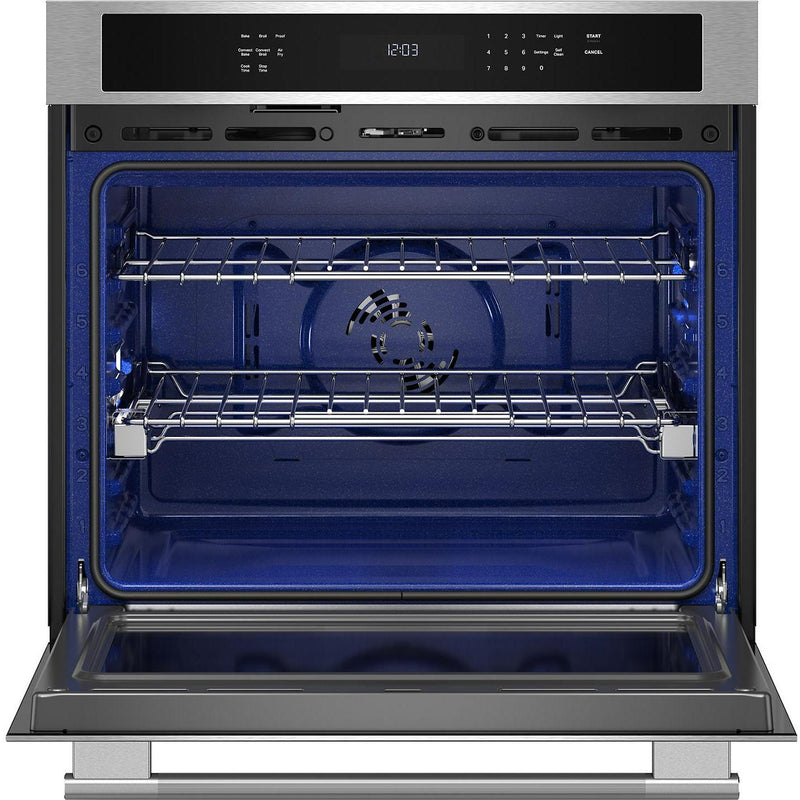  KitchenAid 30-inch Electric Single Wall Oven with No Preheat Air Fry Mode KOES530SPS IMAGE 3