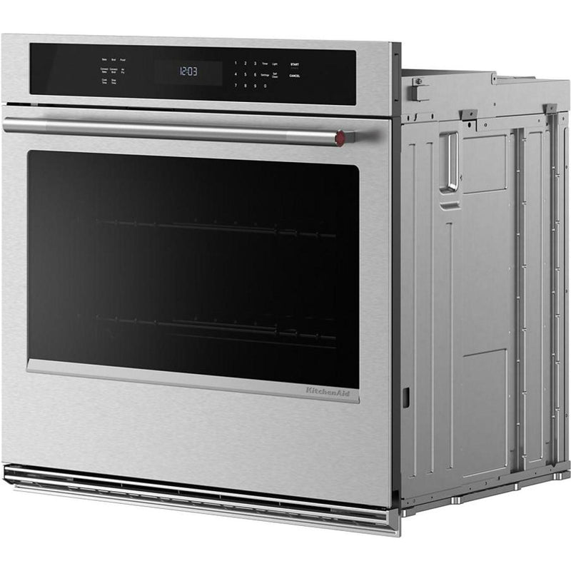  KitchenAid 30-inch Electric Single Wall Oven with No Preheat Air Fry Mode KOES530SPS IMAGE 5