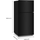  Amana 30-Inch, 19 Cu. Ft. Garage Ready Top-Freezer Refrigerator ARTX2419SB IMAGE 8