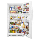 Whirlpool 33-inch, 20.5 cu.ft. Freestanding Top Freezer Refrigerator with Flexi-Side™ Bin WRT311FZDW (White) (WRT311FZDW)