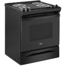 Whirlpool 30-inch Freestanding Electric Range with Frozen Bake™ Technology (Black)WEC310S0LB