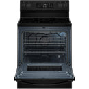  Whirlpool 30-inch Electric Range with Air Cooking Technology and Steam Clean WFES4530SB IMAGE 2
