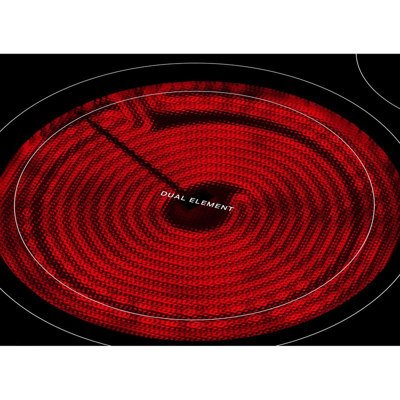  Whirlpool 30-inch Electric Range with Air Cooking Technology and Steam Clean WFES4530SW IMAGE 3