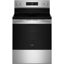 Whirlpool 30-inch Electric Range with Air Cooking Technology and Steam Clean WFES4530SS IMAGE 1