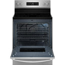  Whirlpool 30-inch Electric Range with Air Cooking Technology and Steam Clean WFES4530SS IMAGE 2