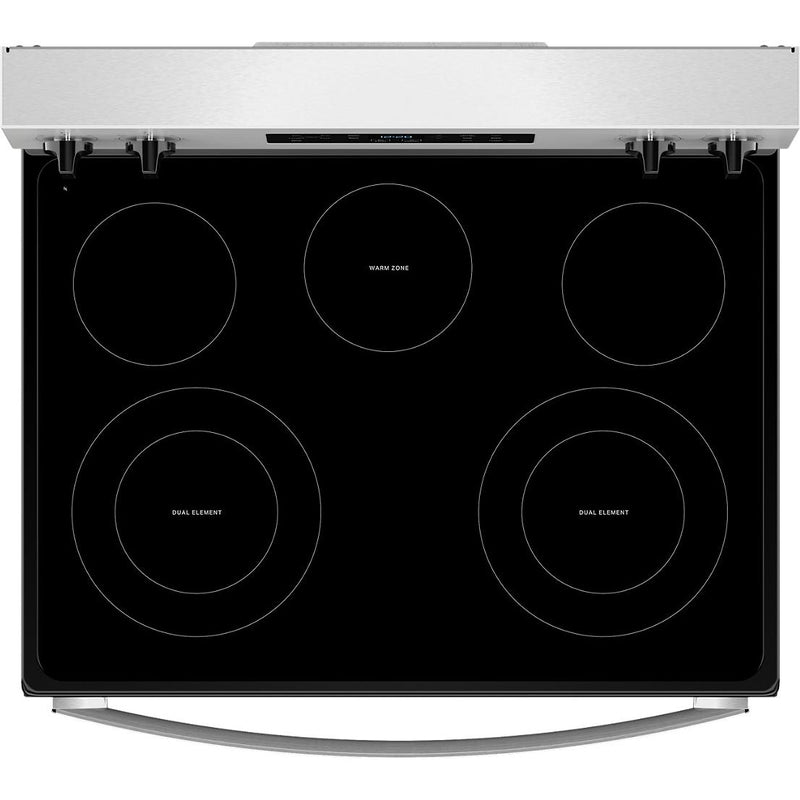  Whirlpool 30-inch Electric Range with Air Cooking Technology and Steam Clean WFES4530SS IMAGE 4