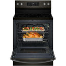  Whirlpool 30-inch Electric Range with Air Cooking Technology and Steam Clean WFES4530SV IMAGE 5