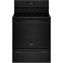  Whirlpool 30-inch Electric Range with Air Cooking Technology WFES5730SB IMAGE 1