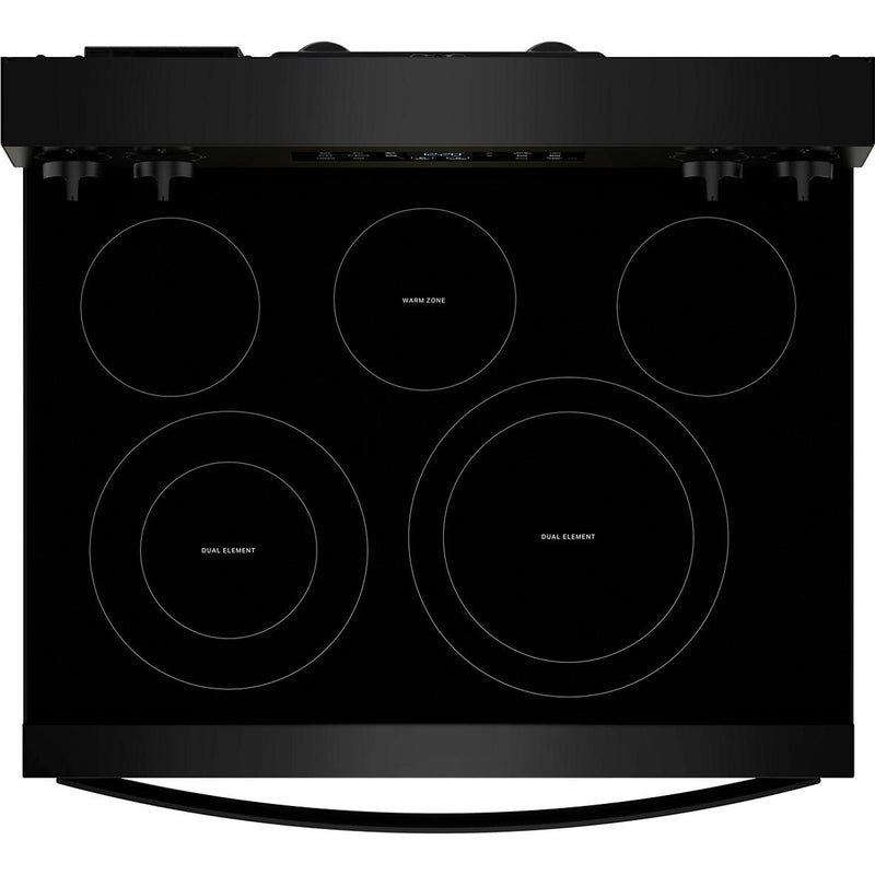  Whirlpool 30-inch Electric Range with Air Cooking Technology WFES5730SB IMAGE 4