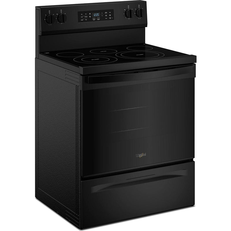  Whirlpool 30-inch Electric Range with Air Cooking Technology WFES5730SB IMAGE 5