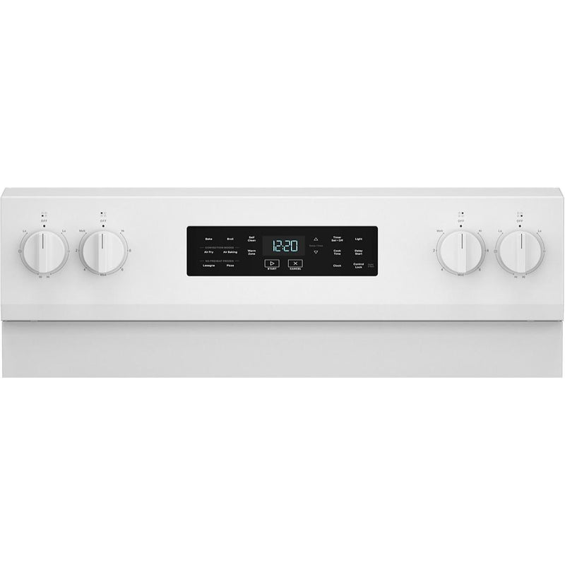  Whirlpool 30-inch Electric Range with Air Cooking Technology WFES5730SW IMAGE 3
