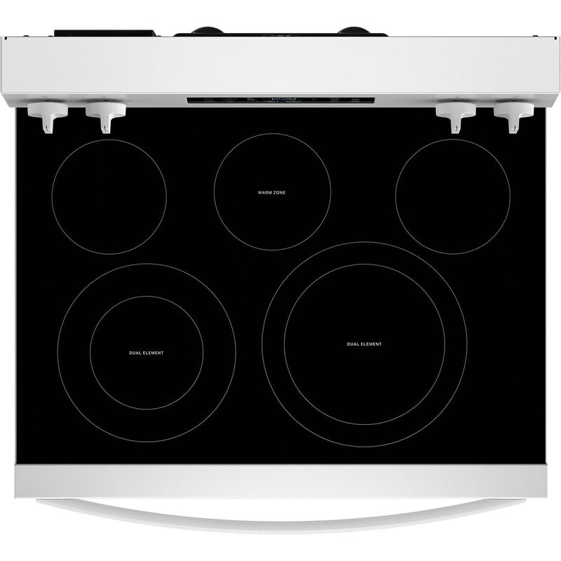  Whirlpool 30-inch Electric Range with Air Cooking Technology WFES5730SW IMAGE 4