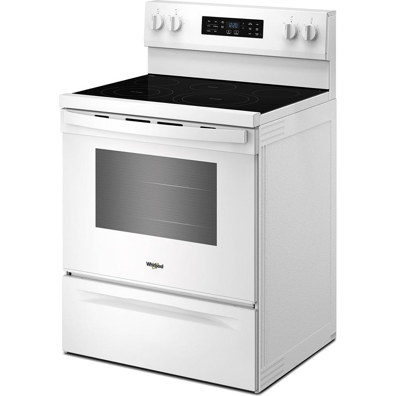  Whirlpool 30-inch Electric Range with Air Cooking Technology WFES5730SW IMAGE 6