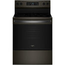  Whirlpool 30-inch Electric Range with Air Cooking Technology WFES5730SV IMAGE 1