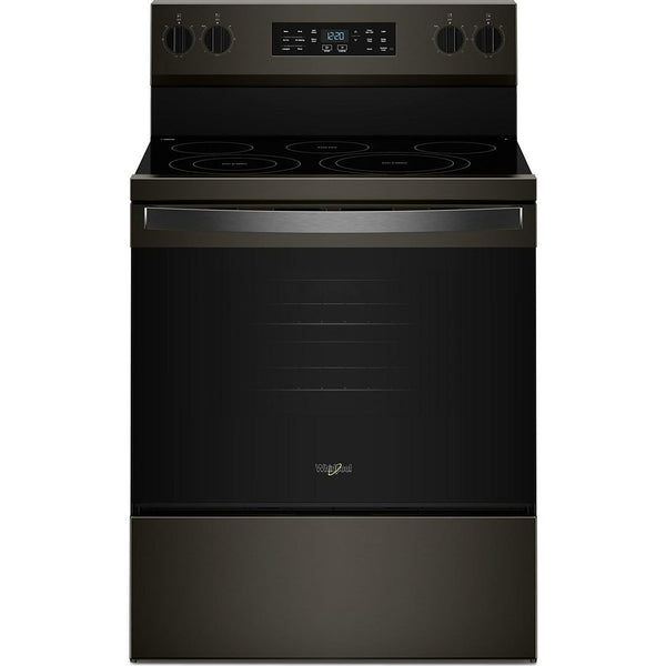  Whirlpool 30-inch Electric Range with Air Cooking Technology WFES5730SV IMAGE 1