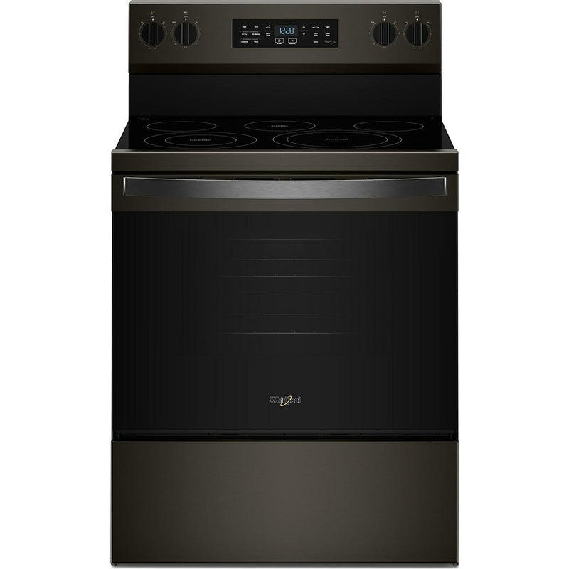  Whirlpool 30-inch Electric Range with Air Cooking Technology WFES5730SV IMAGE 1