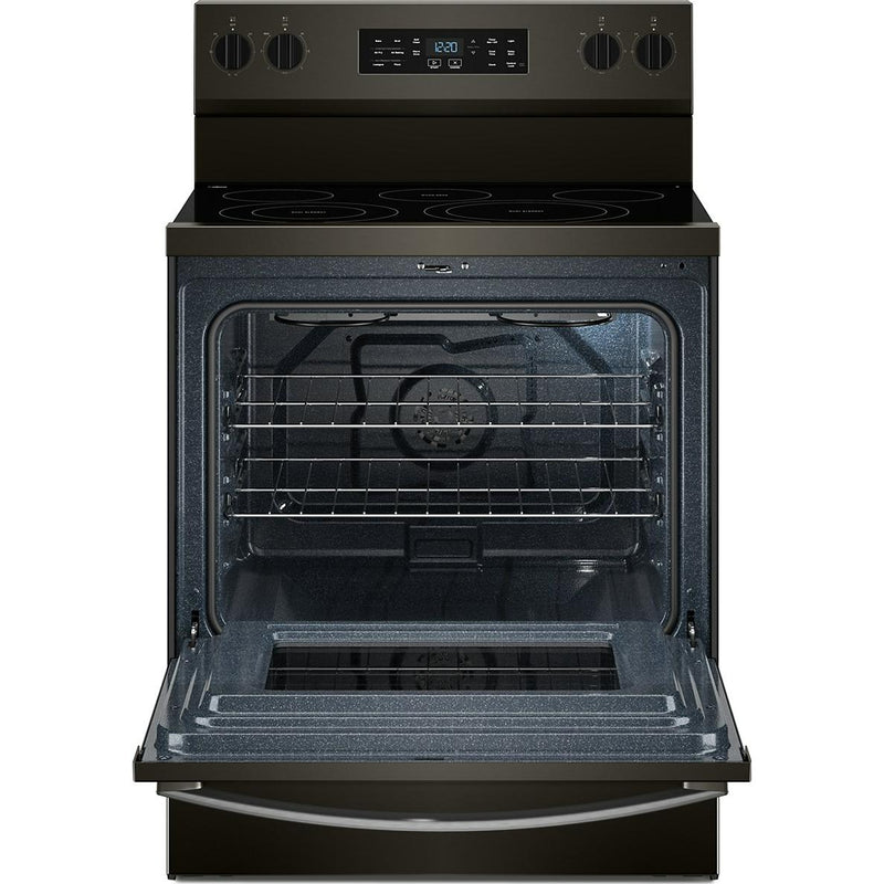  Whirlpool 30-inch Electric Range with Air Cooking Technology WFES5730SV IMAGE 2