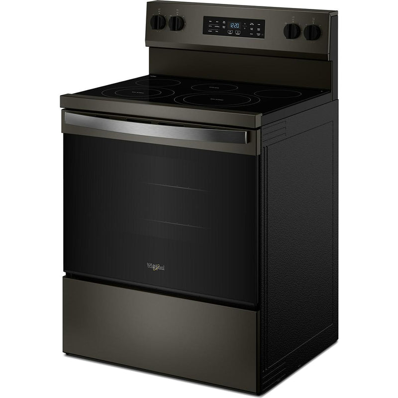  Whirlpool 30-inch Electric Range with Air Cooking Technology WFES5730SV IMAGE 5