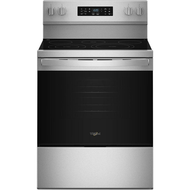  Whirlpool 30-inch Electric Range with Air Cooking Technology WFES5730SZ IMAGE 1