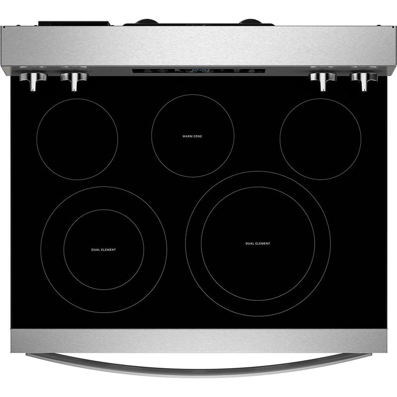  Whirlpool 30-inch Electric Range with Air Cooking Technology WFES5730SZ IMAGE 4