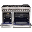 Forno Capriasca Alta Qualita 48-inch Freestanding Dual Fuel Range with Convection Technology FFSGS6187-48