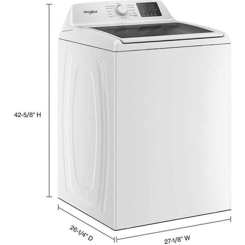  Whirlpool 4.3 cu. ft. Top Loading Washer WTW4300SW IMAGE 6