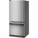  KitchenAid 30-inch, 18.7 cu. ft. Freestanding Bottom Freezer Refrigerator with Full-Width Pantry Drawer KRBL130SPS IMAGE 11