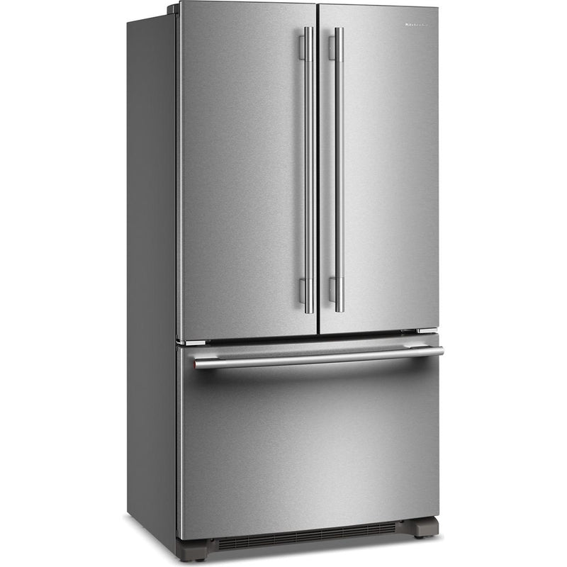 KitchenAid 36-inch, 20 cu. ft. Counter-Depth French 3-Door Refrigerato
