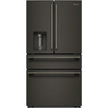  KitchenAid 36-inch, 29.51 cu. ft. Freestanding French 4-Door Refrigerator with Water and Ice Dispensing System KRMF436SBE IMAGE 1