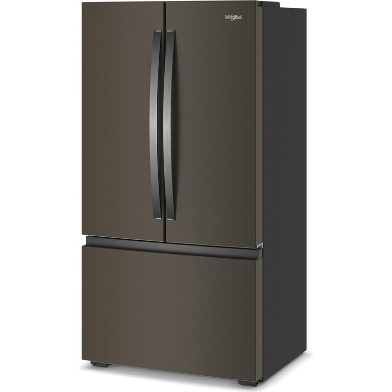  Whirlpool 36-inch, 24 cu. ft. Counter-Depth French 3-Door Refrigerator WRFC3036RV IMAGE 3