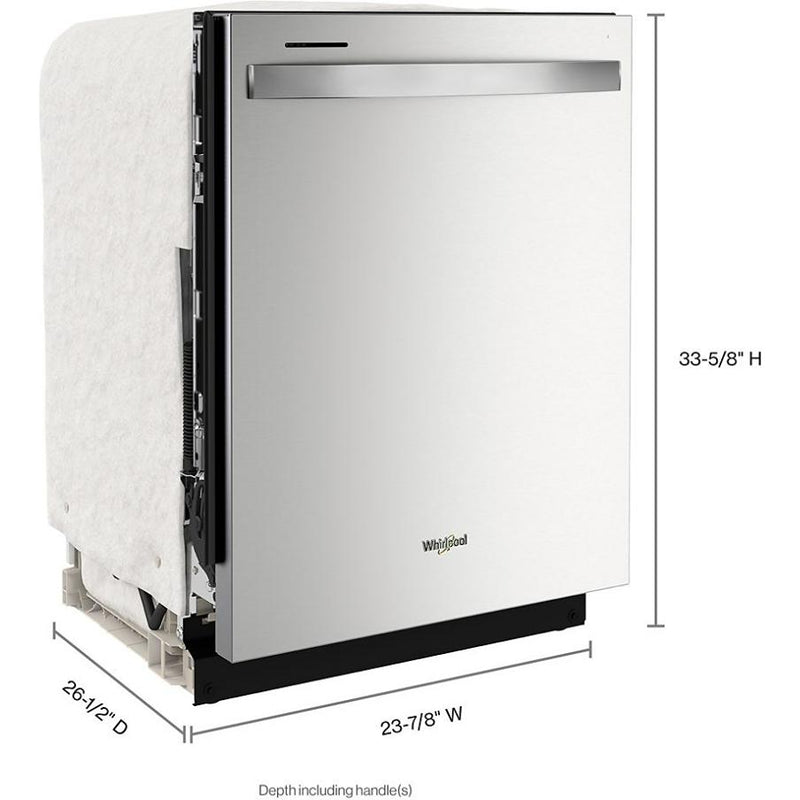  Whirlpool 24-inch Dishwasher with Spin&Load Rack and AI Intelligent Wash WDT745SASZ IMAGE 3