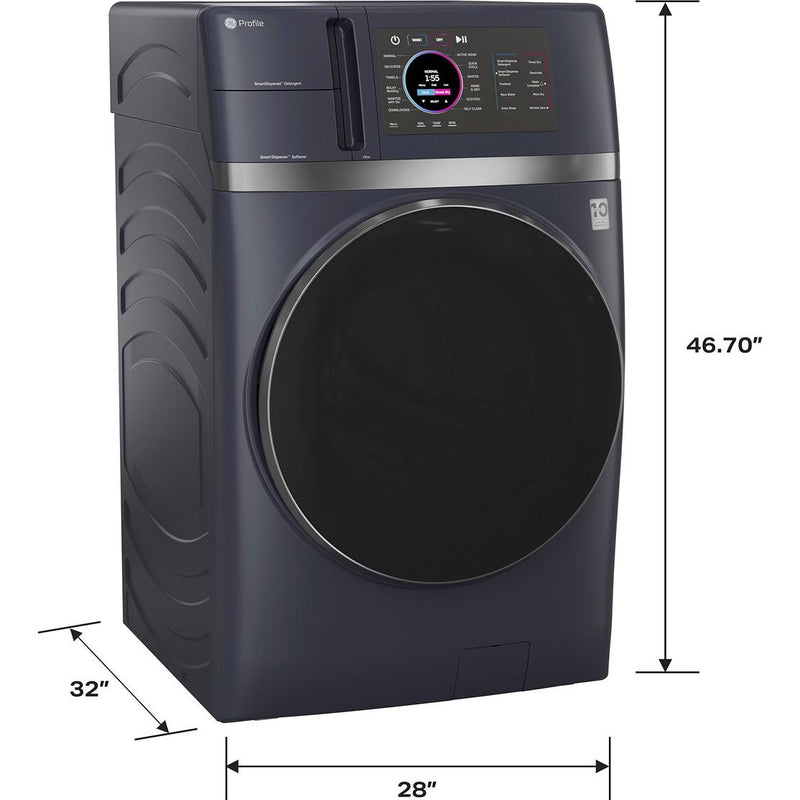  GE Profile All-in-One Electric Laundry Center with Fast Airflow Drying System PFQ97HSPVRS IMAGE 8