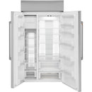 Caf? 48-inch, 29.6 cu. ft. Built-in Side-by-Side Refrigerator CSB48WP2NS1CSB48WP2NS1