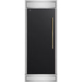  Forno 30-inch 13.6 cu. ft Built-in Convertible Refrigerator/Freezer with Decorative Grill Trim FFFFD1722-32LMG-BLK IMAGE 1