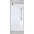  Forno 30-inch 13.6 cu. ft Built-in Convertible Refrigerator/Freezer with Decorative Grill Trim FFFFD1722-32LSG-WHT IMAGE 1