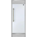 White with Antique Brass