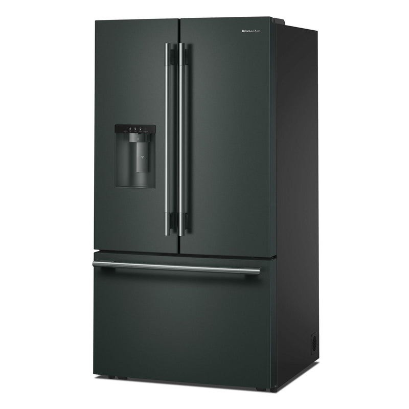  KitchenAid 36-inch French 3-Door Refrigerator with Water and Ice Dispensing System KRFF436SJP IMAGE 2