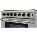  Thor Kitchen 36-inch Freestanding Gas Range LRG3601ULP IMAGE 6