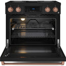  Thor Kitchen 36-inch Freestanding Electric Range with Tilt Panel RSE36B-RSG IMAGE 3