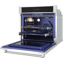  Thor Kitchen 30-inch, 4.8 cu.ft. Built-in Single Wall Oven with LuxGlide™ Telescopic Racks TEW30ES IMAGE 2