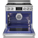  Thor Kitchen 36-inch Freestanding Dual Fuel Range XRD36E IMAGE 7