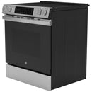 GE 30-inch Slide-in Electric Range with Crisp Mode GRS500PVSSGRS500PVSS