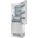  Thor Kitchen 30-inch, 16.1 cu. ft. Built-in Bottom Freezer Refrigerator with Water Dispenser XRF3016BBP-SS IMAGE 3