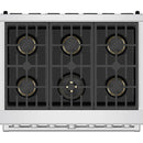  Thor Kitchen 36-inch Freestanding Dual Fuel Range XRG36E IMAGE 6