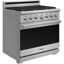  Thor Kitchen 36-inch Freestanding Dual Fuel Range XRG36ELP IMAGE 3