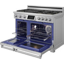  Thor Kitchen 48-inch Freestanding Dual Fuel Range XRG48ELP IMAGE 4