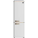  Forno 22-inch, 9 cu. ft. Freestanding Bottom Freezer FFFFD1745-22WHT IMAGE 1