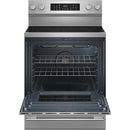  KitchenAid 30-inch Freestanding Electric Range with Convection Technology KFES330TPS IMAGE 2