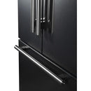  Forno 36-inch, 27.4 cu. ft. Freestanding French 3-Door Refrigerator with Internal Water Dispenser and Ice Maker FFFFD1783-36BLK IMAGE 14