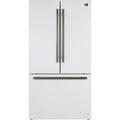  Forno 36-inch, 27.4 cu. ft. Freestanding French 3-Door Refrigerator with Internal Water Dispenser and Ice Maker FFFFD1783-36WHT IMAGE 1